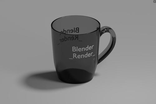 Glossy Cup with a text... preview image